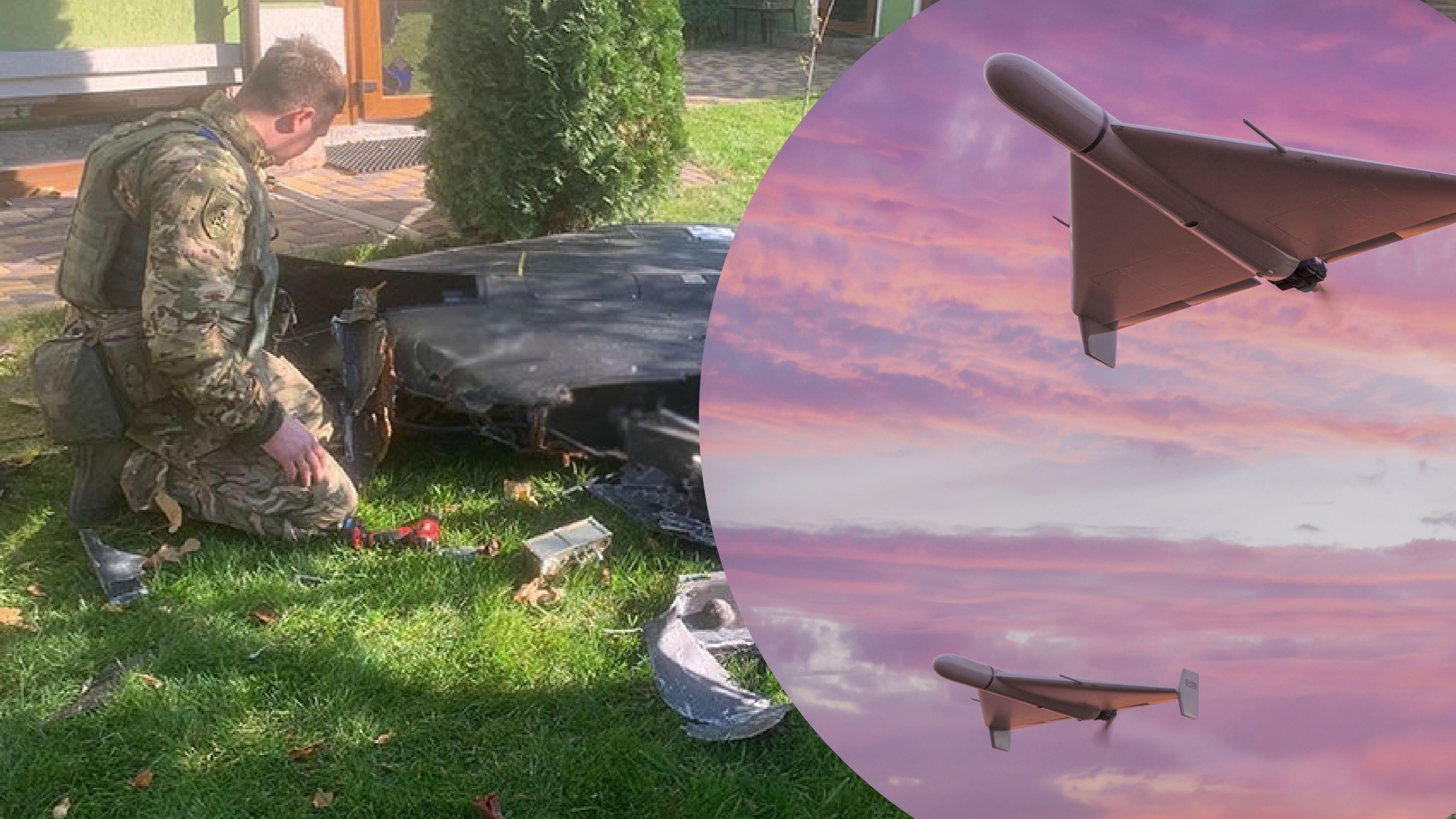 Поліція знешкодила дрони, що не здетонували Поліція знешкодила дрони, що не здетонували