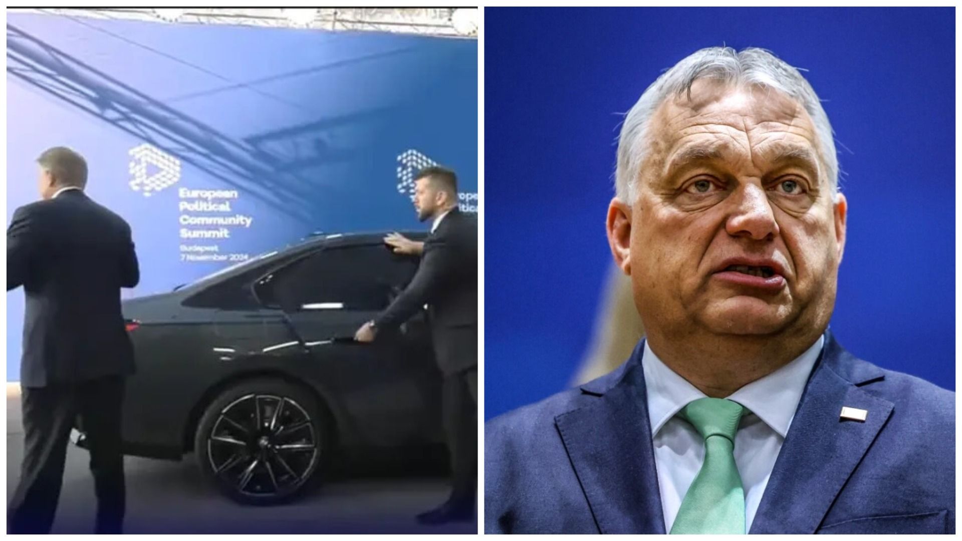 Вдав що не помітив: президент Румунії ігнорував Орбана, поправляючи костюм - 24 Канал Вдав що не помітив: президент Румунії ігнорував Орбана, поправляючи костюм - 24 Канал