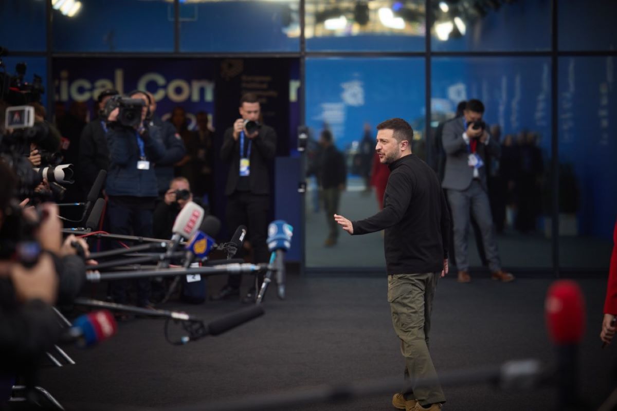 Виступ Зеленського не показали в офіційний трансляції саміту в Будапешті - 24 Канал Виступ Зеленського не показали в офіційний трансляції саміту в Будапешті - 24 Канал