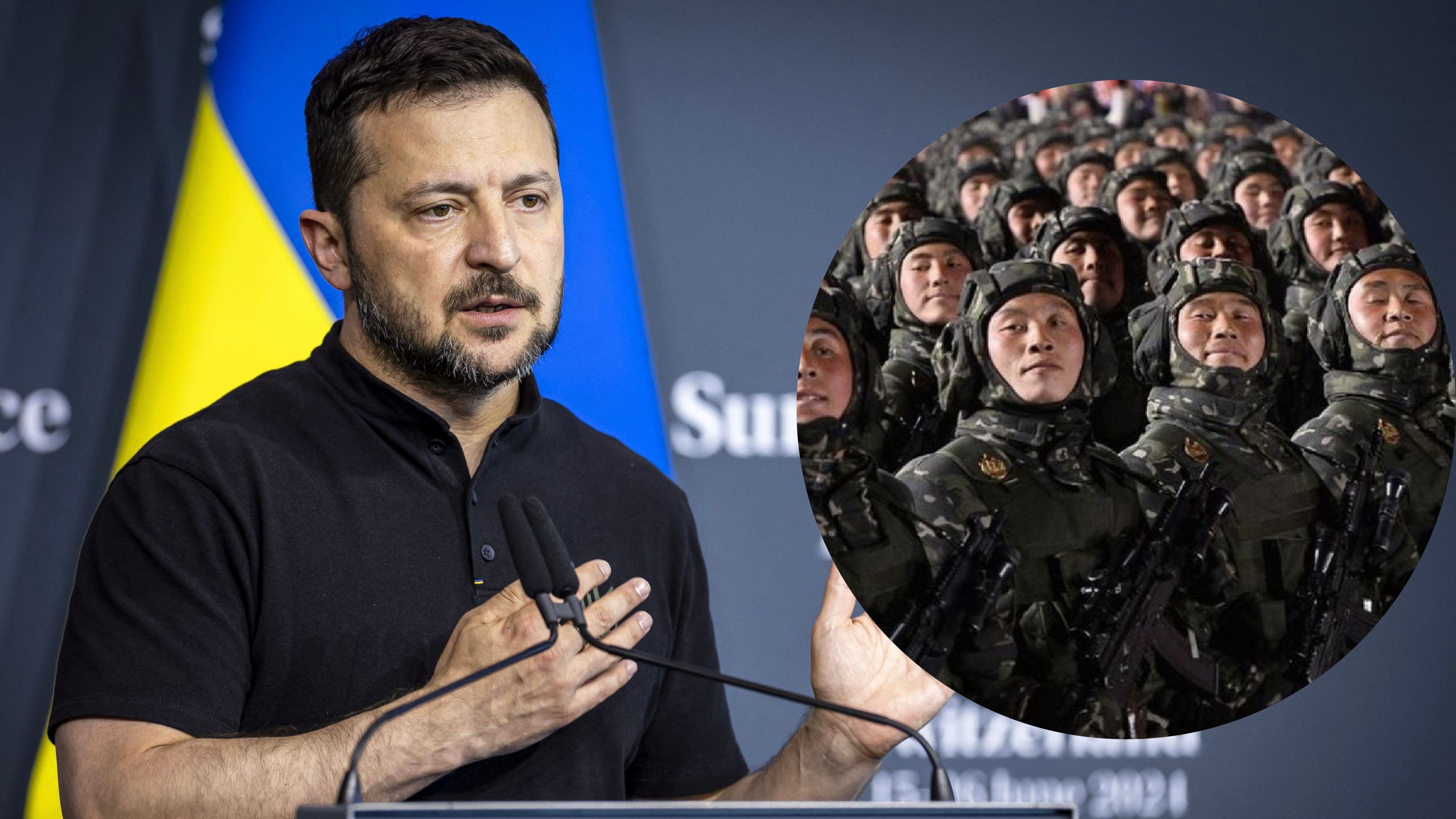 Зеленский об армии КНДР на территории Украины Зеленский об армии КНДР на территории Украины