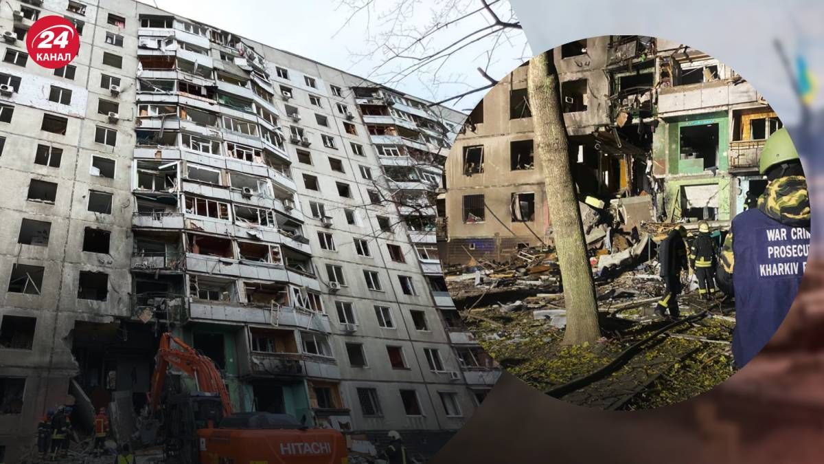 Десятки людей постраждали внаслідок удару по Харкову Десятки людей постраждали внаслідок удару по Харкову