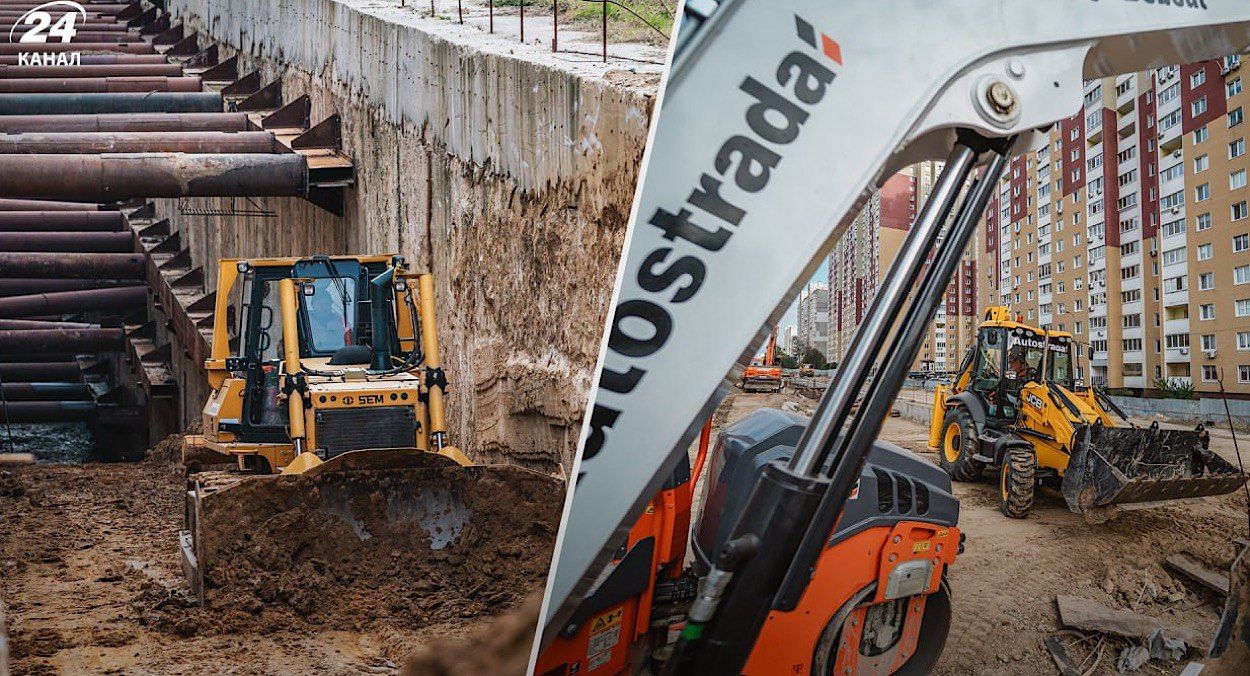 Будується метро на Виноградар Будується метро на Виноградар