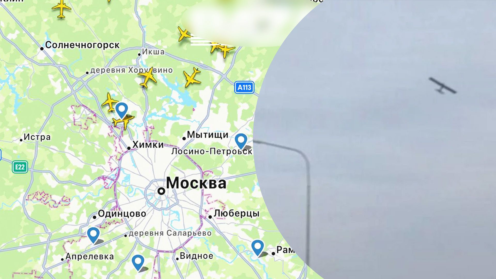 Дроны пытались атаковать Москву Дроны пытались атаковать Москву