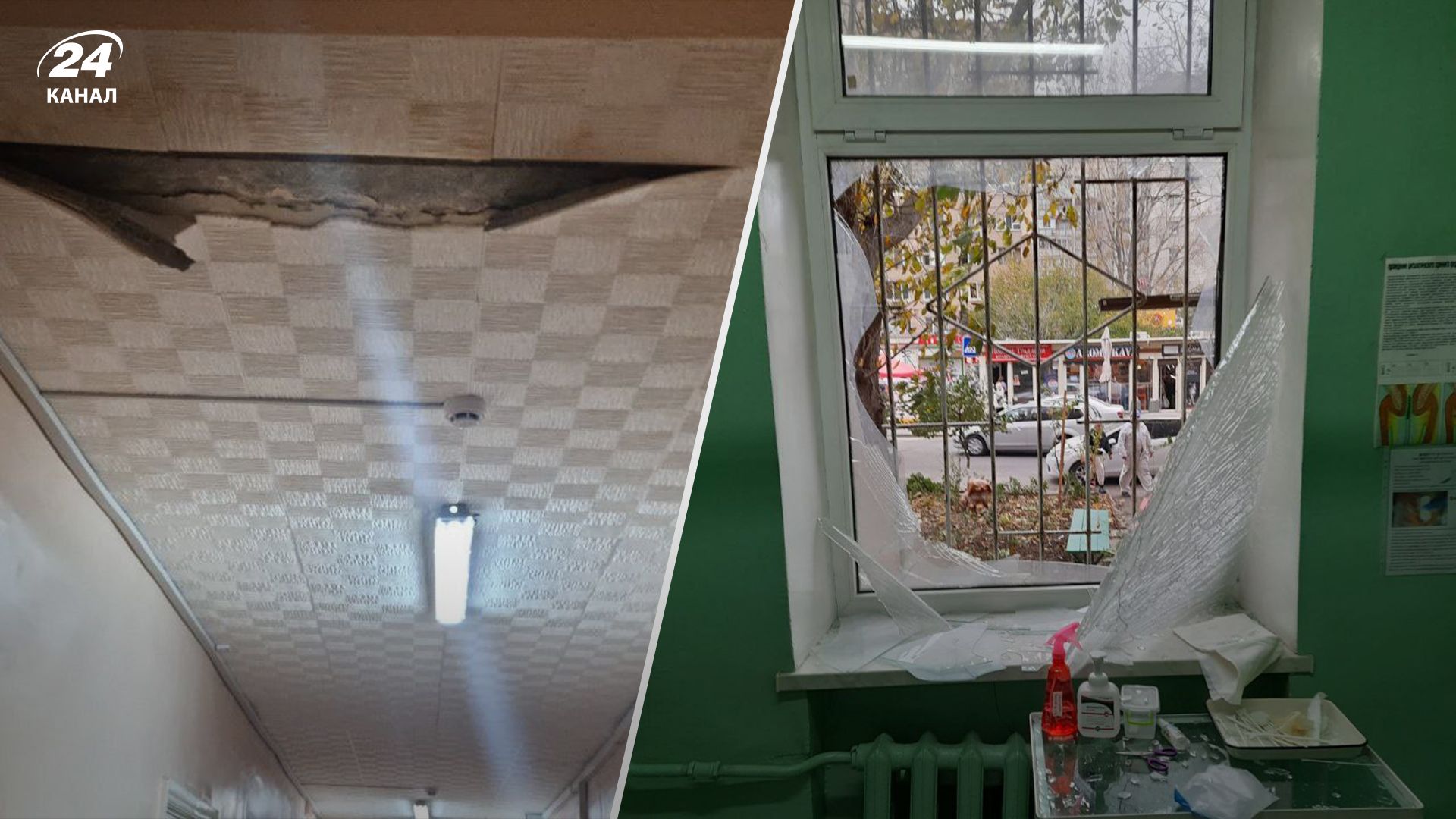 Во время атаки на Одессу пострадала женская консультация Во время атаки на Одессу пострадала женская консультация