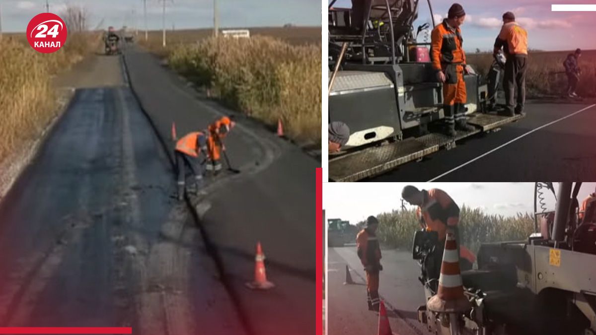 Несмотря на обстрелы, на Харьковщине кладут рокадные трассы Несмотря на обстрелы, на Харьковщине кладут рокадные трассы