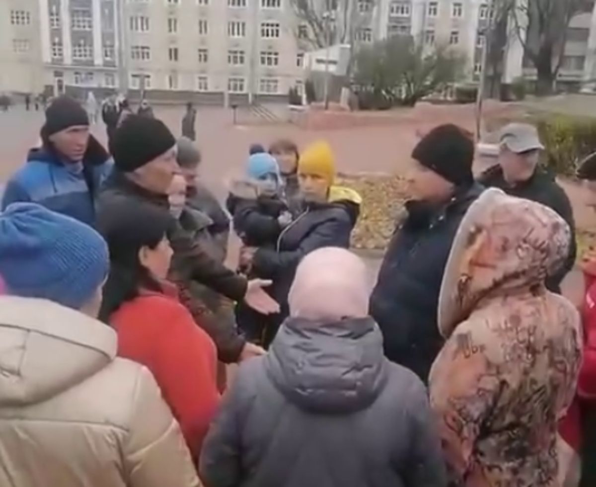 Протест переселенців з Суджі у Росії Протест переселенців з Суджі у Росії