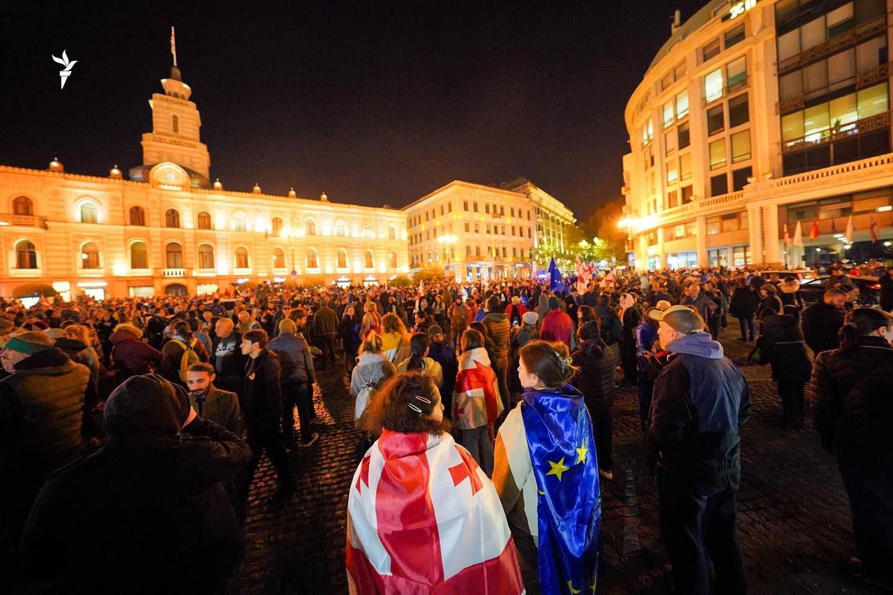 4 Акция протеста в Грузии - 24 Канал 4 Акция протеста в Грузии - 24 Канал