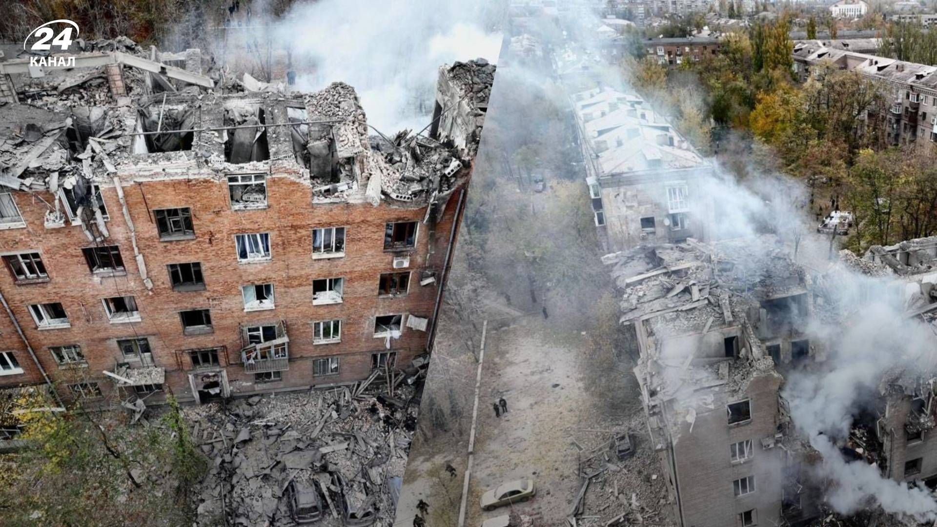 Россияне ударили по жилому дому в Кривом Роге - 24 Канал Россияне ударили по жилому дому в Кривом Роге - 24 Канал