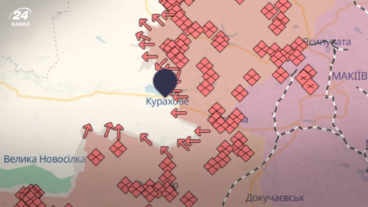 Российские "клещи" вокруг Курахово сжимаются все сильнее и сильнее Российские "клещи" вокруг Курахово сжимаются все сильнее и сильнее