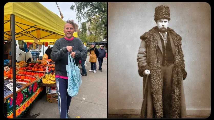 Євген Клопотенко – як Тарас Шевченко Євген Клопотенко – як Тарас Шевченко