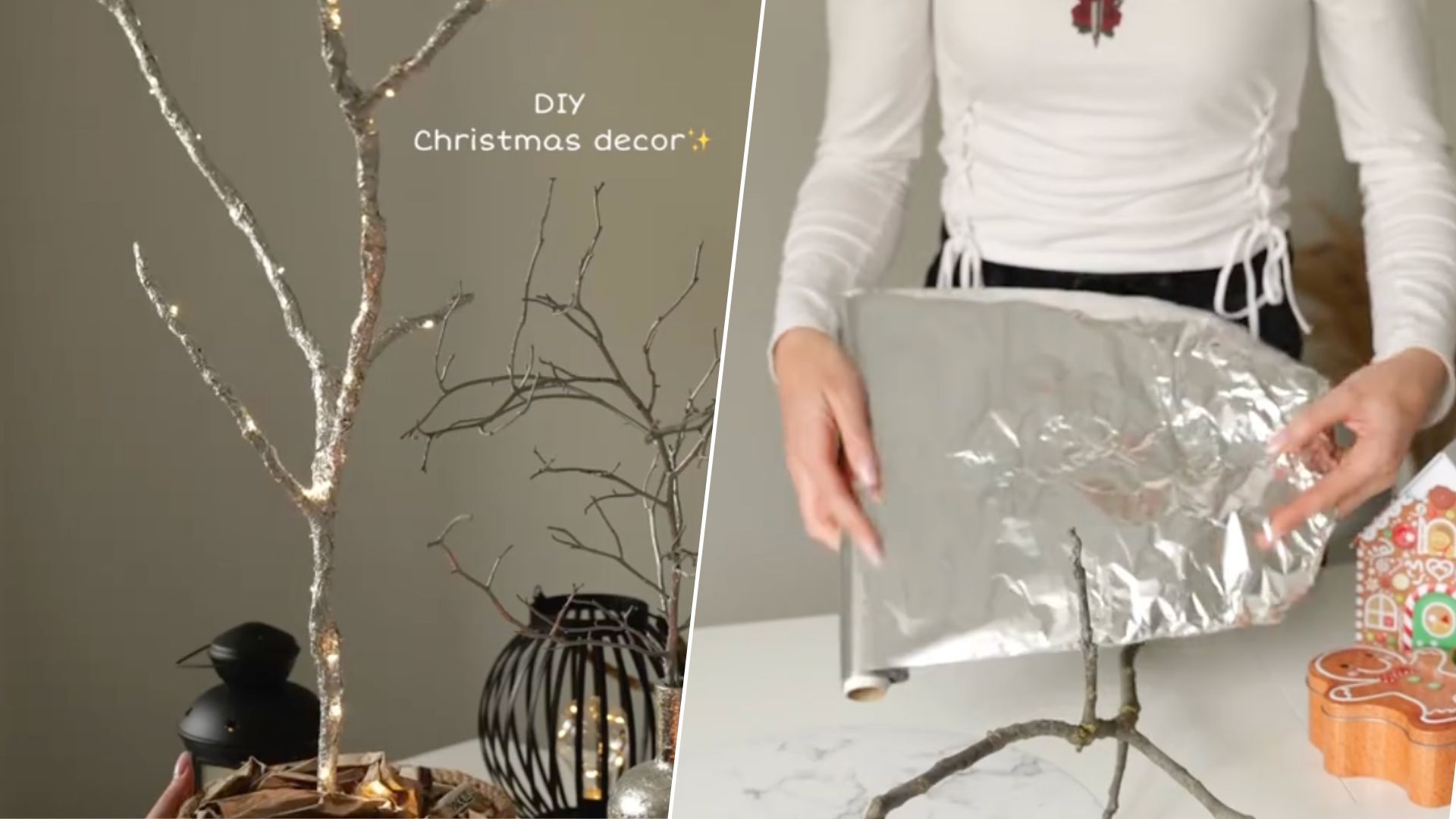 Дерево-гірлянда своїми руками - як зробити різдвяну декорацію Дерево-гірлянда своїми руками - як зробити різдвяну декорацію