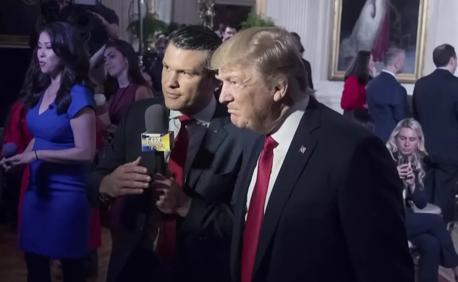 Піт Гегсет і Дональд Трамп Піт Гегсет і Дональд Трамп