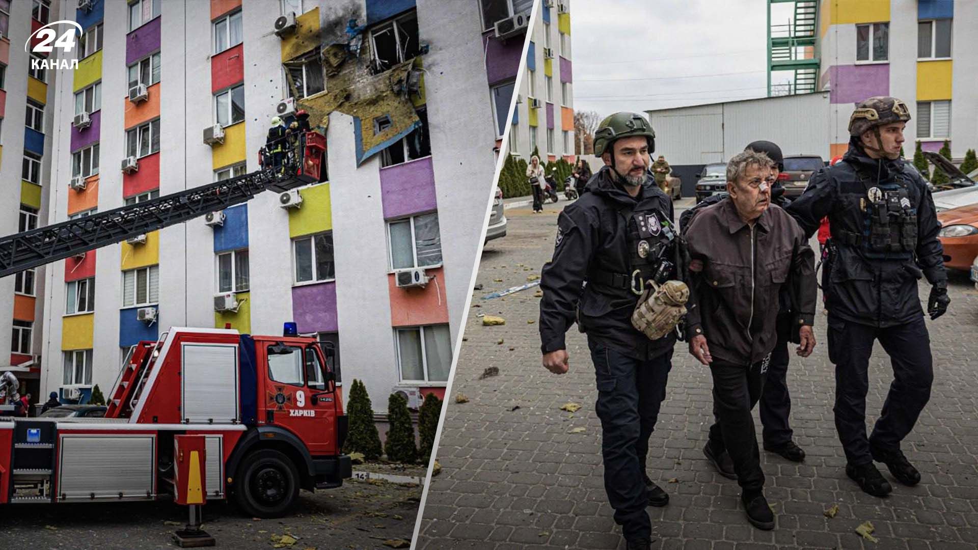 Удар БПЛА Молния-1 по многоквартирному дому в Харькове - какие последствия - 24 Канал