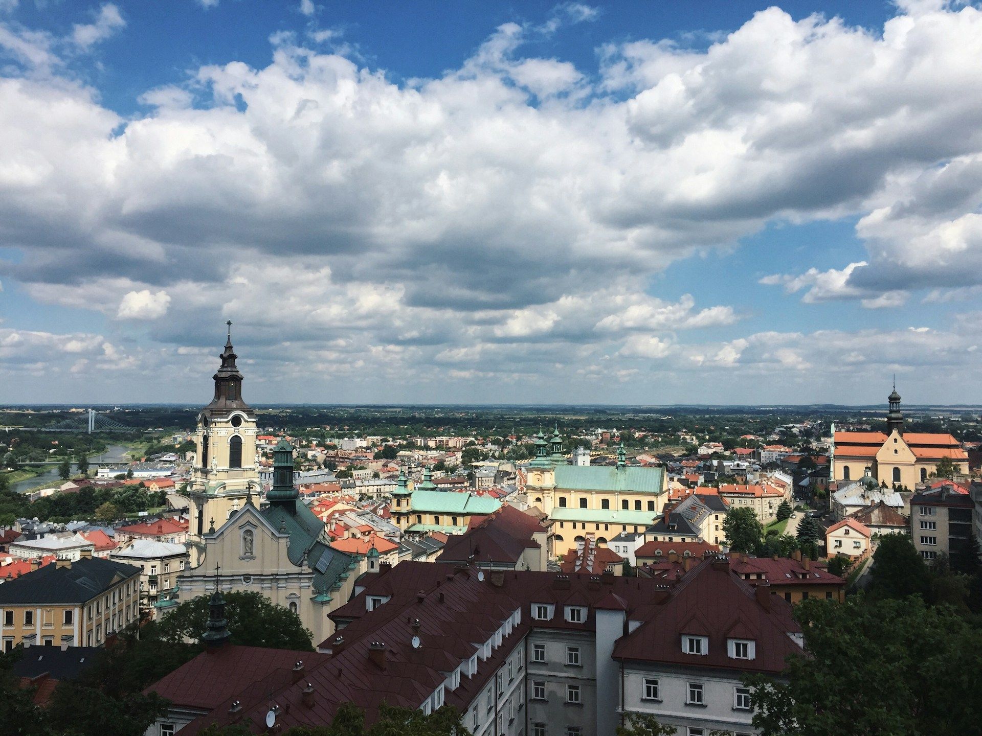 Панорама міста Перемишль - Закордон