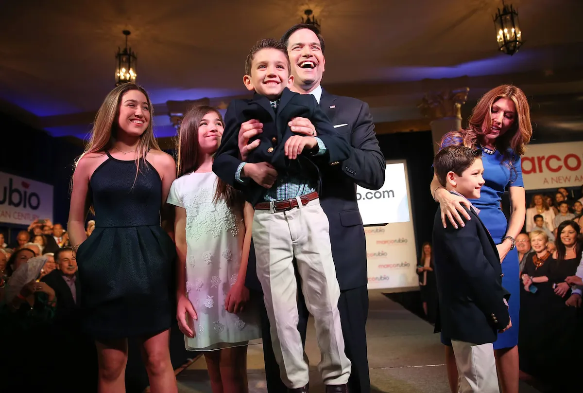 Марко Рубіо сім'я Марко Рубіо сім'я