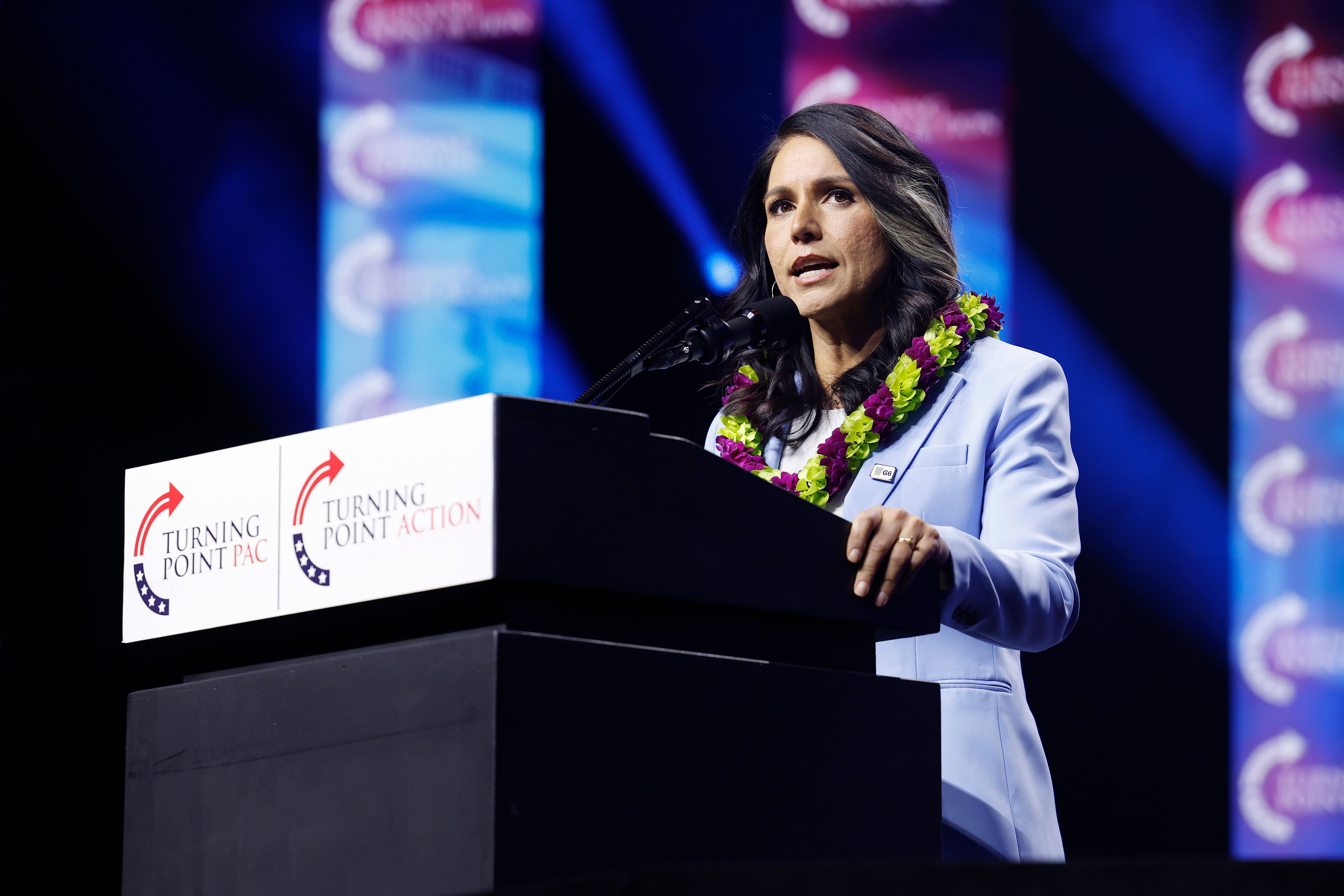 Тулсі Габбард закликала Зеленського пройнятися "духом Алохи" на початку війни Тулсі Габбард закликала Зеленського пройнятися "духом Алохи" на початку війни