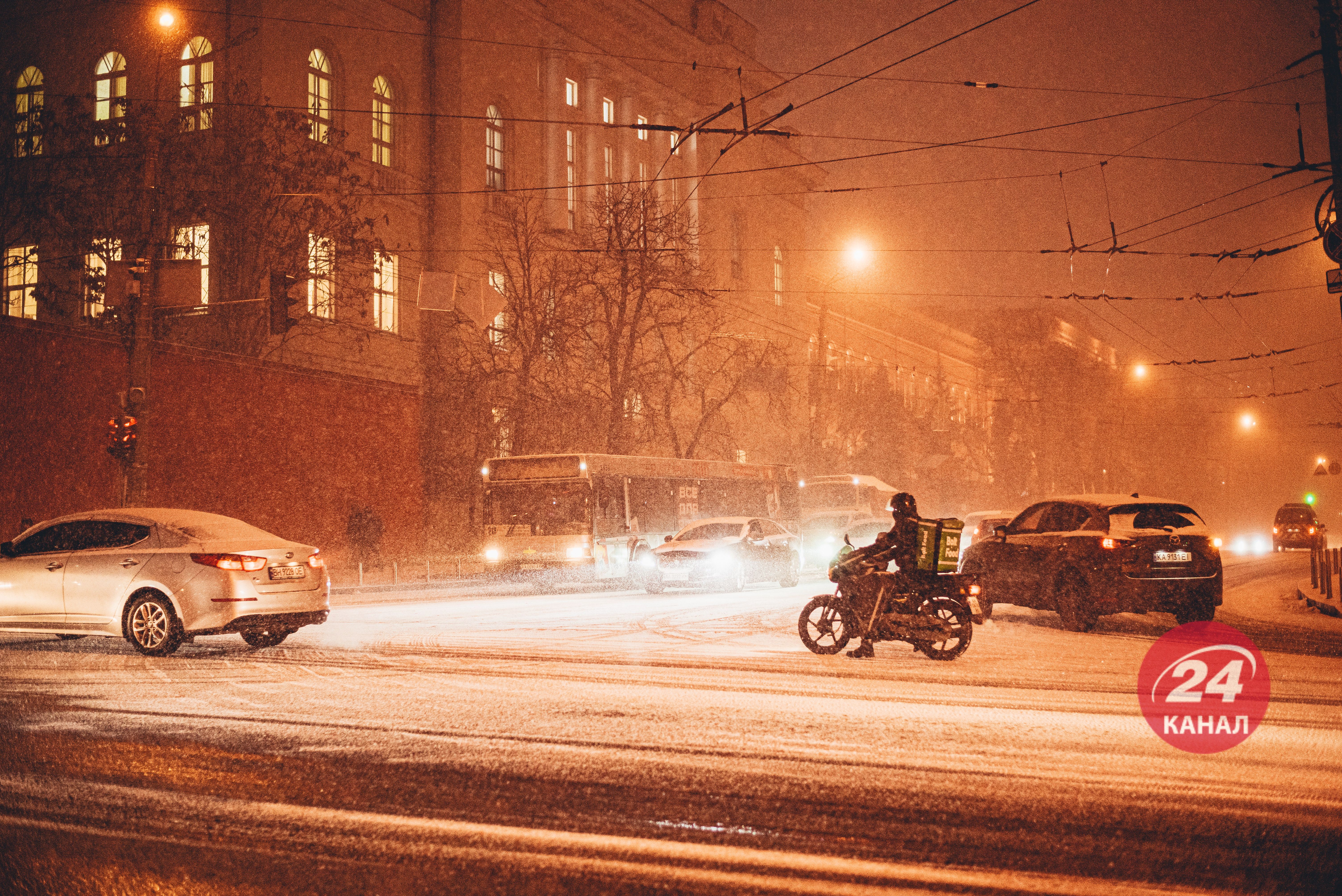 Сніг в Україні