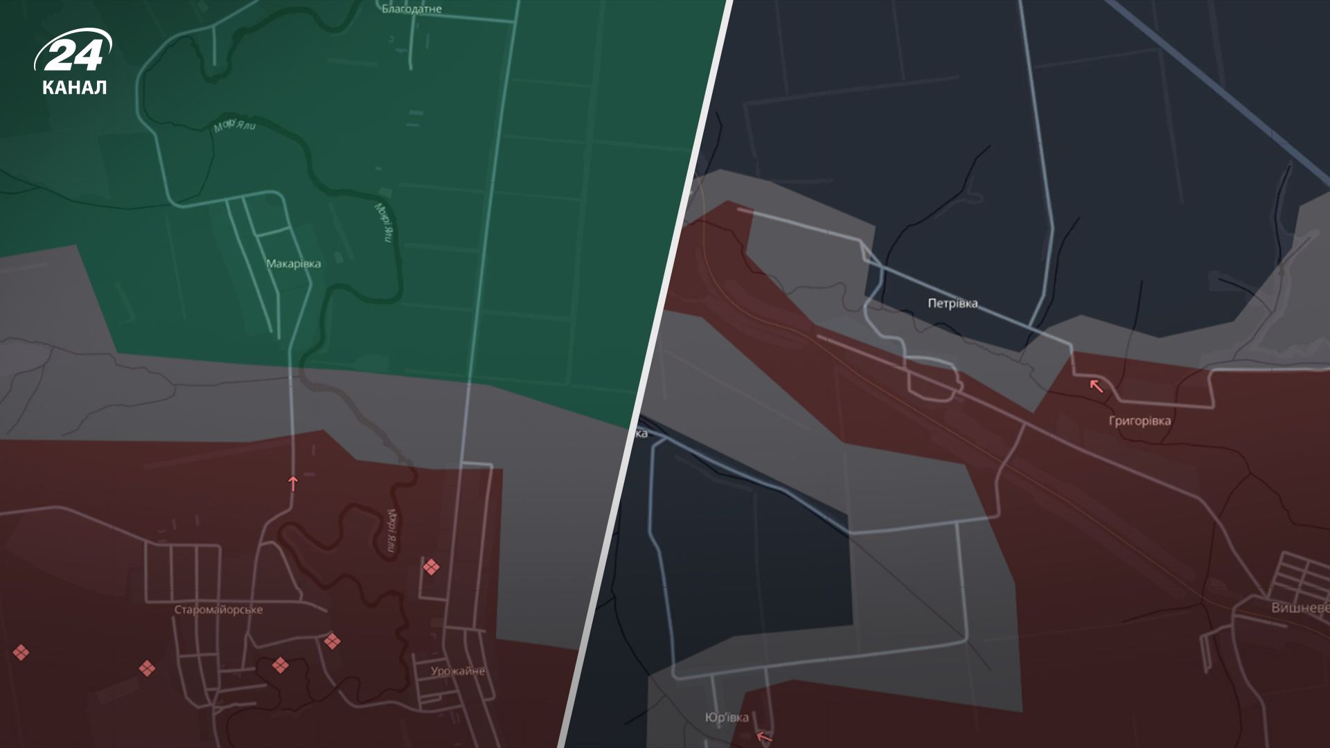 карта DeepState - 24 Канал карта DeepState - 24 Канал