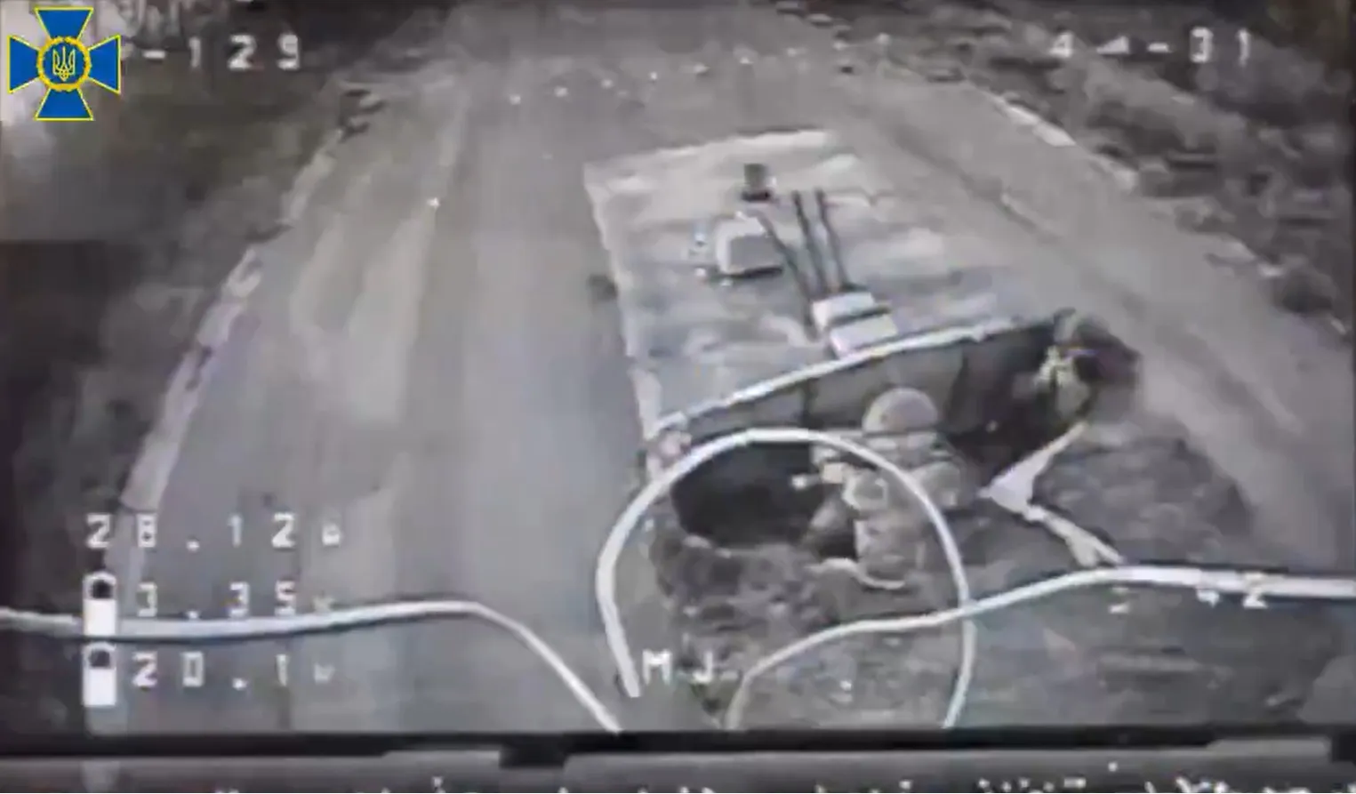 Авто оккупантов, оснащено РЭБ Авто оккупантов, оснащено РЭБ