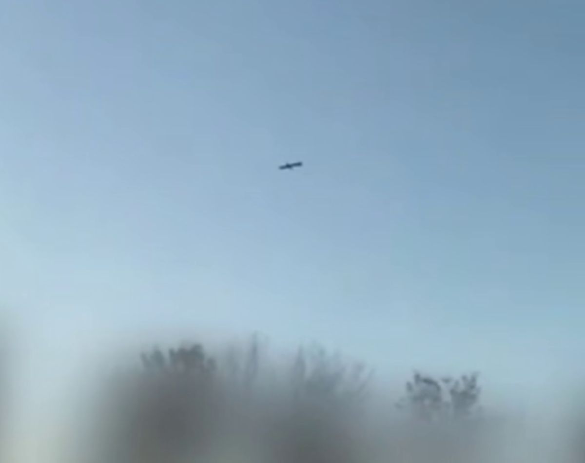 Проліт ракети над Вінниччиною Проліт ракети над Вінниччиною