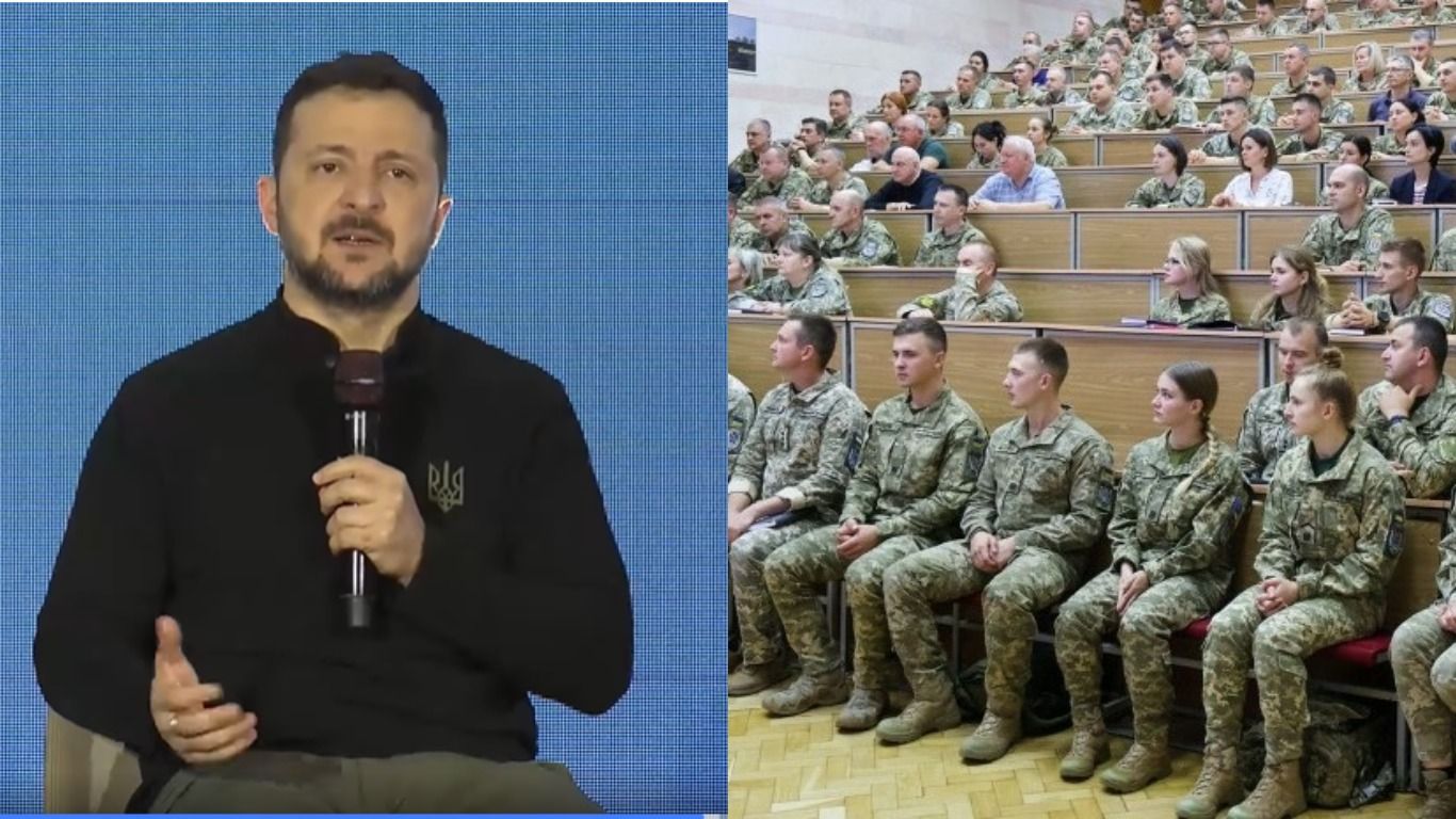 Військова підготовка для студентів - Зеленський підтримав створення військових кафедр у ЗВО