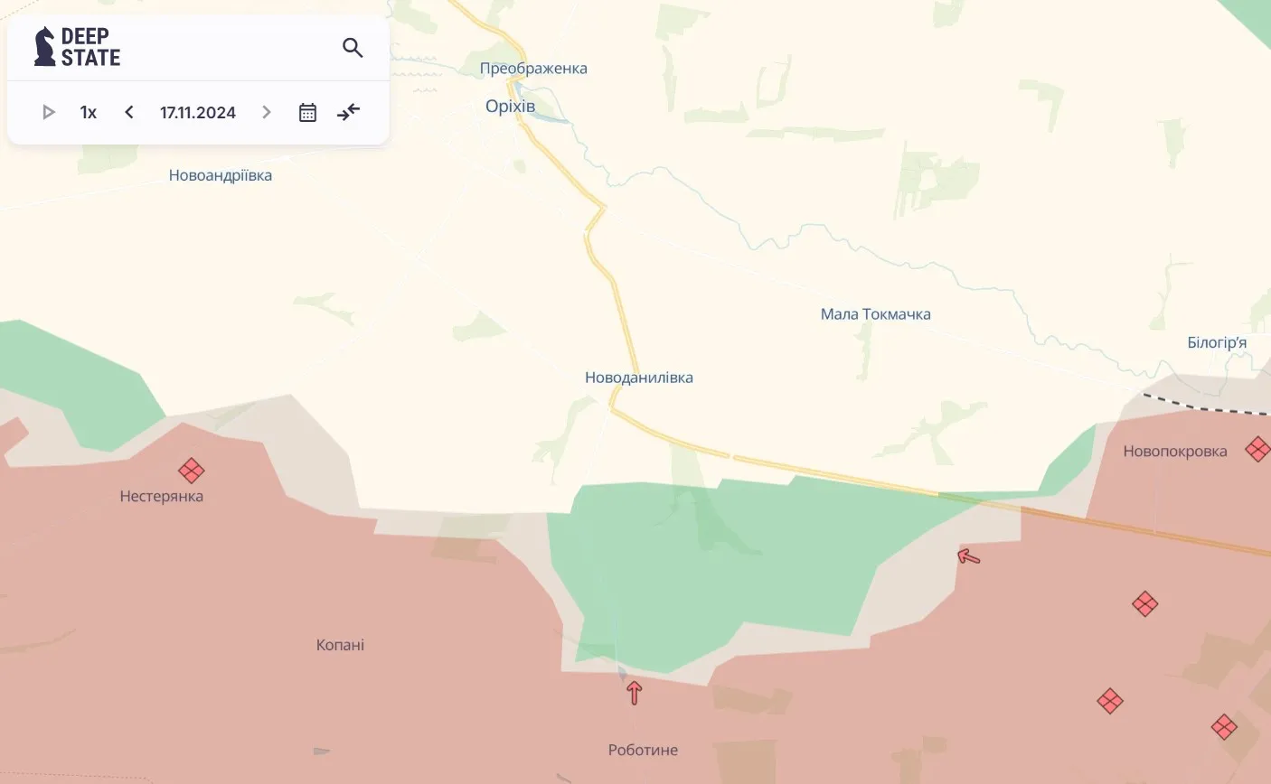 Оріхівський напрямок Оріхівський напрямок