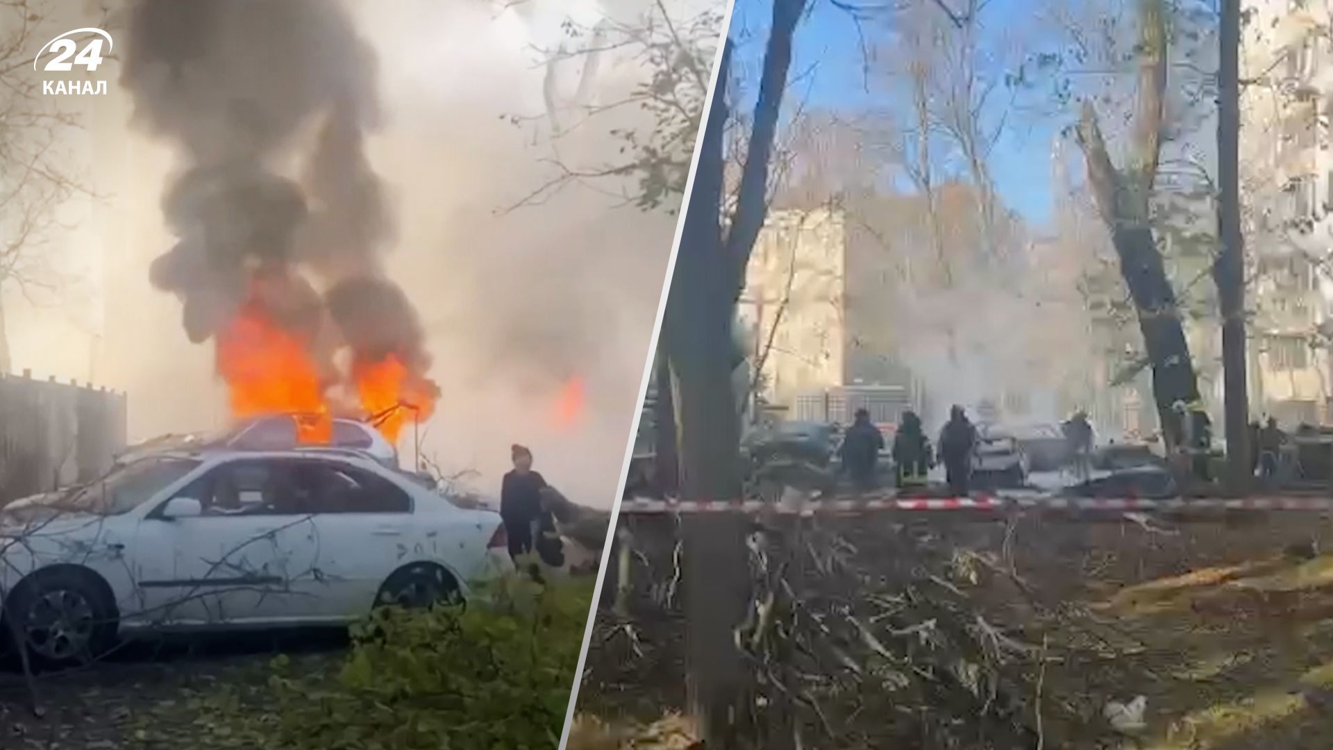 В Одессе пострадали университет и админздание В Одессе пострадали университет и админздание
