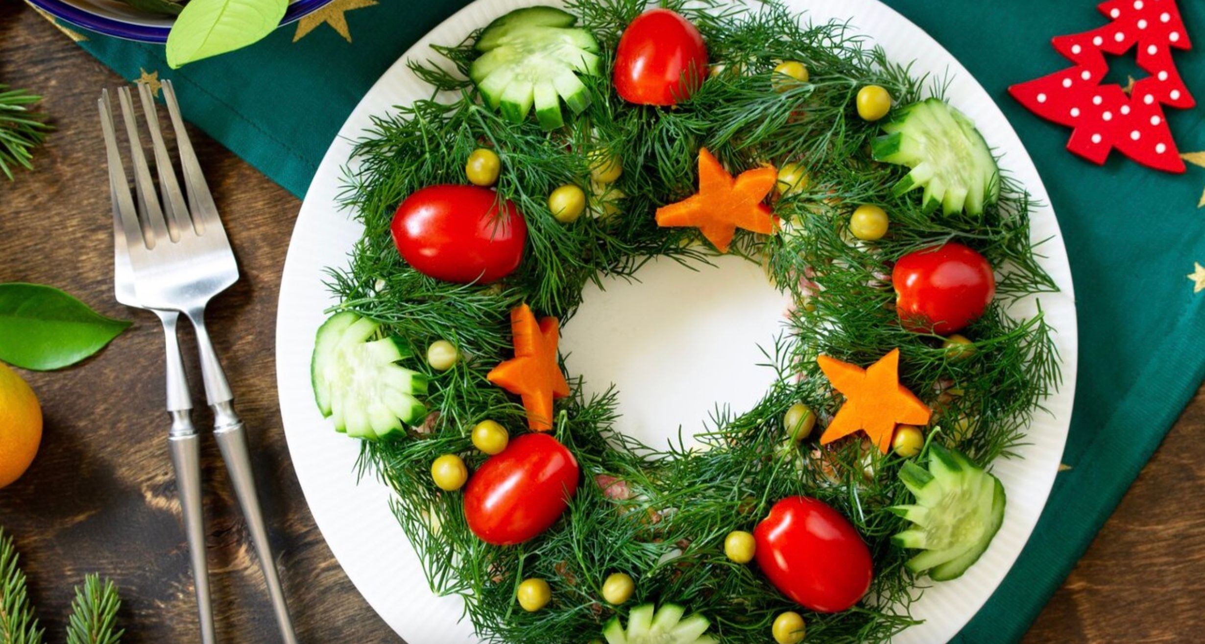 Рецепт салату "Віночок" на Новий рік 2025 Рецепт салату "Віночок" на Новий рік 2025