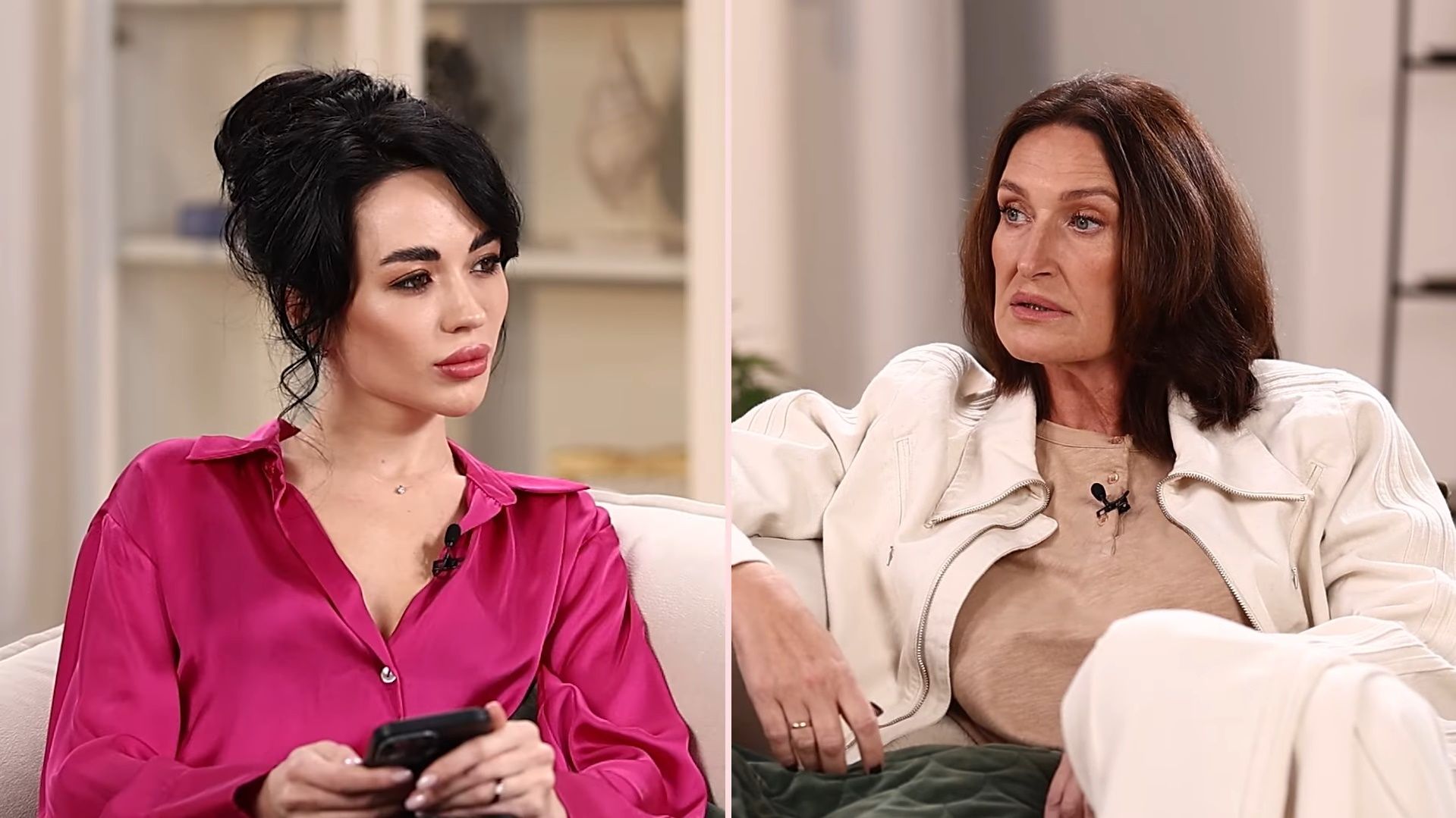 Ведущая Тани Ли и акушер-гинеколог Людмила Шупенюк Ведущая Тани Ли и акушер-гинеколог Людмила Шупенюк