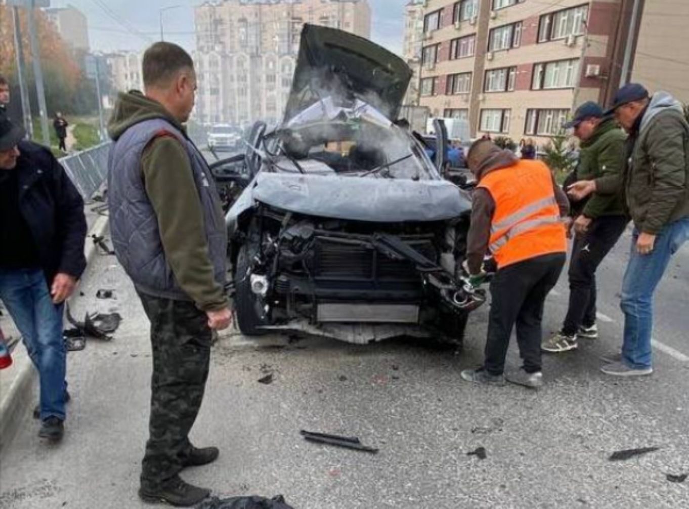 В Севастополе взорвали машину Транковского