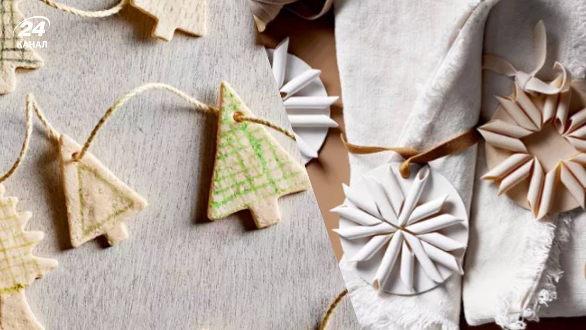 Новорічні прикраси можна виготовити власноруч із харчових продуктів Новорічні прикраси можна виготовити власноруч із харчових продуктів