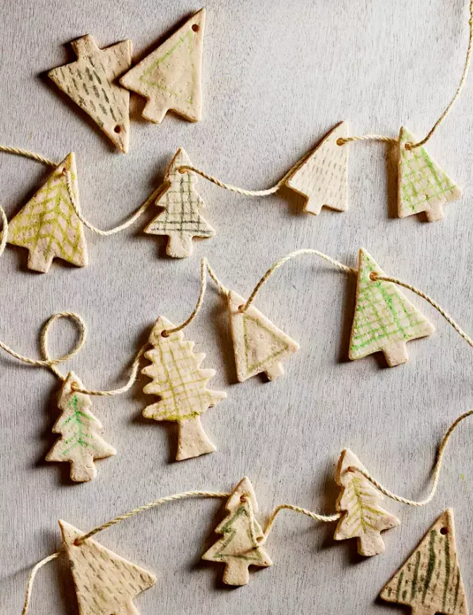 гирлянда из теста гирлянда из теста