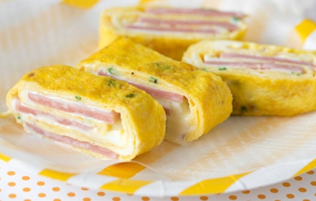 Как сделать рулет с ветчиной и сыром Как сделать рулет с ветчиной и сыром