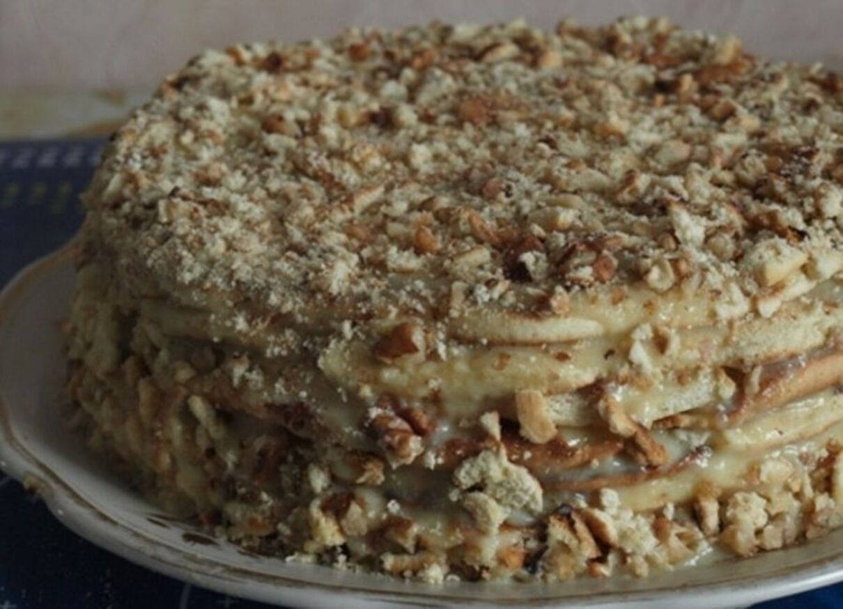 Готуємо торт зі згущеним молоком Готуємо торт зі згущеним молоком