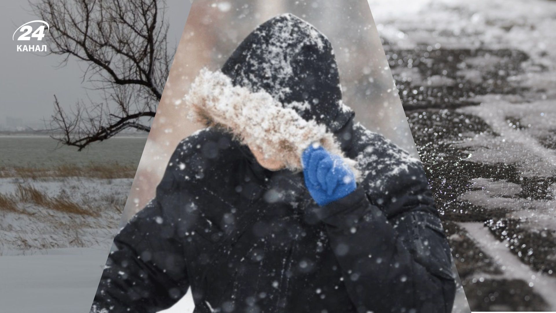 Сніг, сильний вітер, ожеледиця: куди суне негода - 24 Канал Сніг, сильний вітер, ожеледиця: куди суне негода - 24 Канал