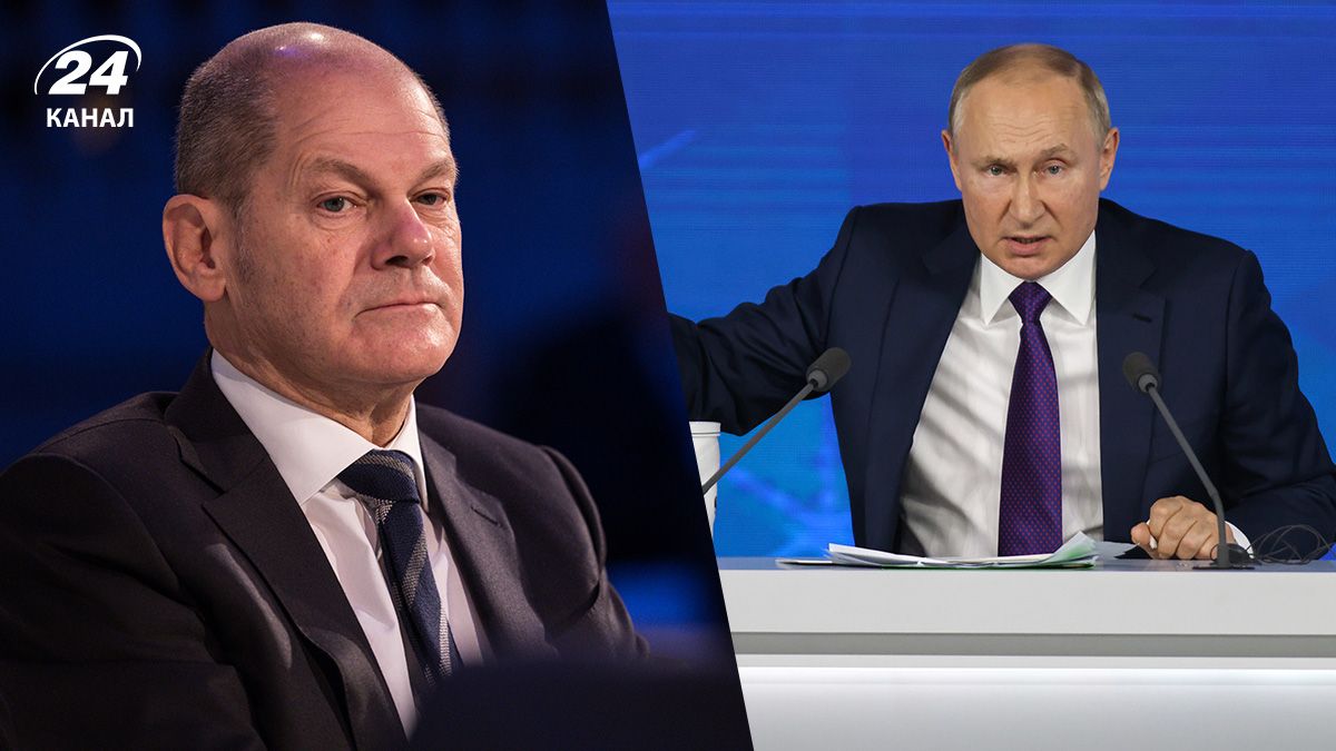 Шольц говорив з Путіним Шольц говорив з Путіним