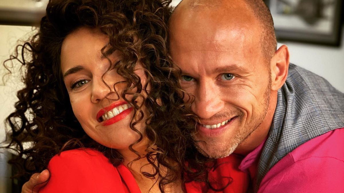 Тетяна Малкова з чоловіком Тетяна Малкова з чоловіком