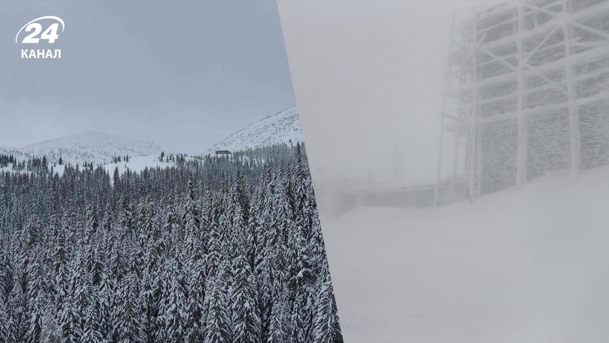 В высокогорье Карпат свирепствует зима В высокогорье Карпат свирепствует зима