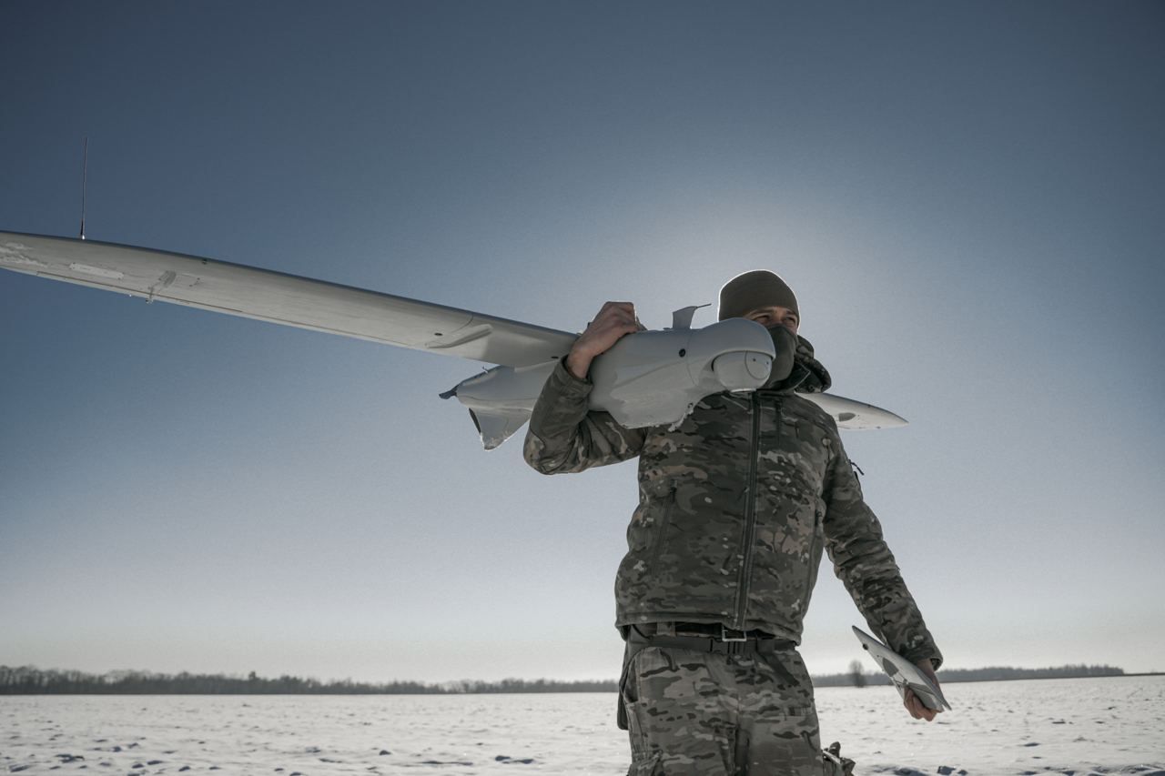 Як українські захисники запускають дрони Як українські захисники запускають дрони