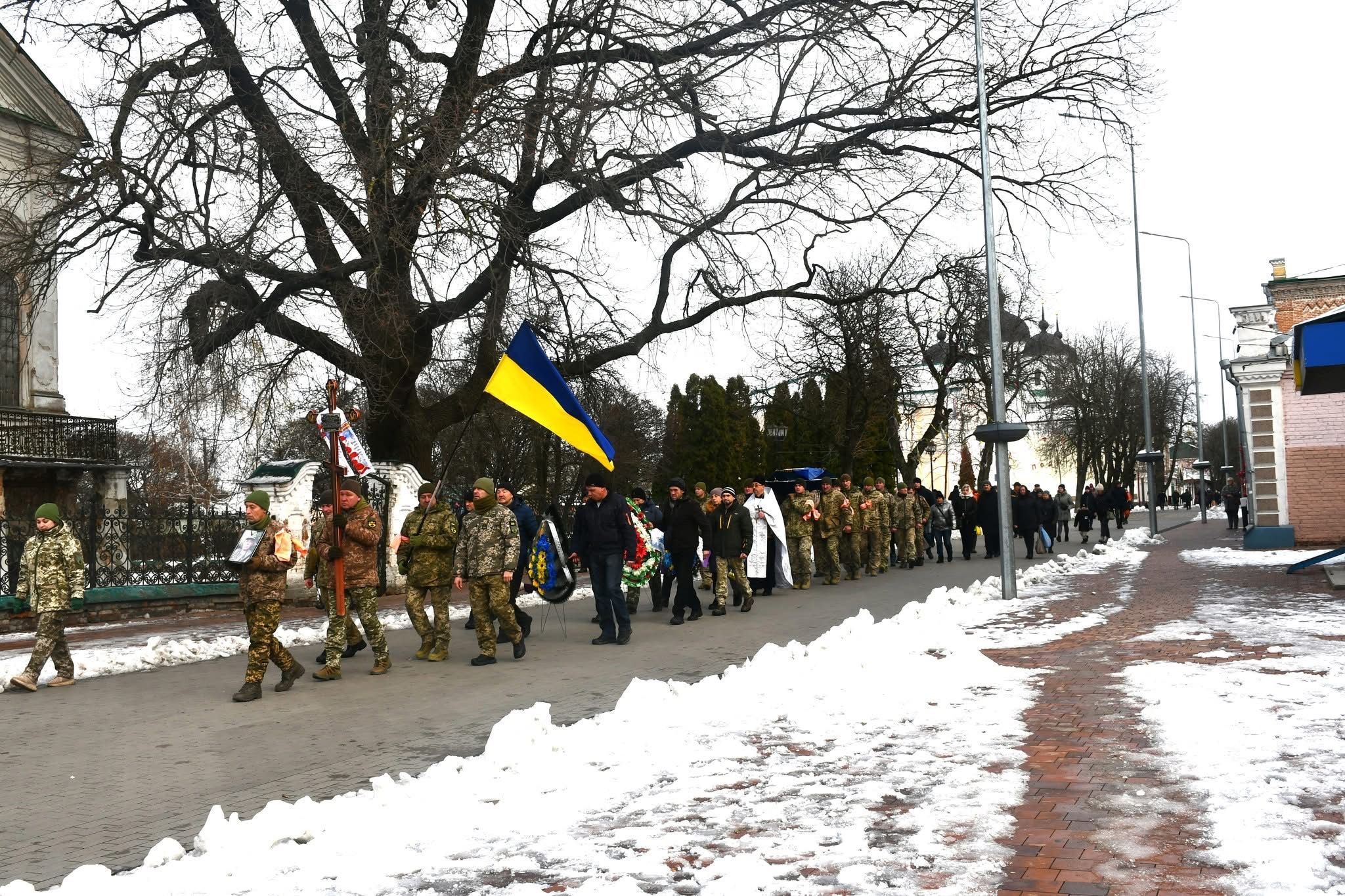 У Ніжині прощались із загиблими захисниками Сергієм Коворотнім та Ігорем Василенком