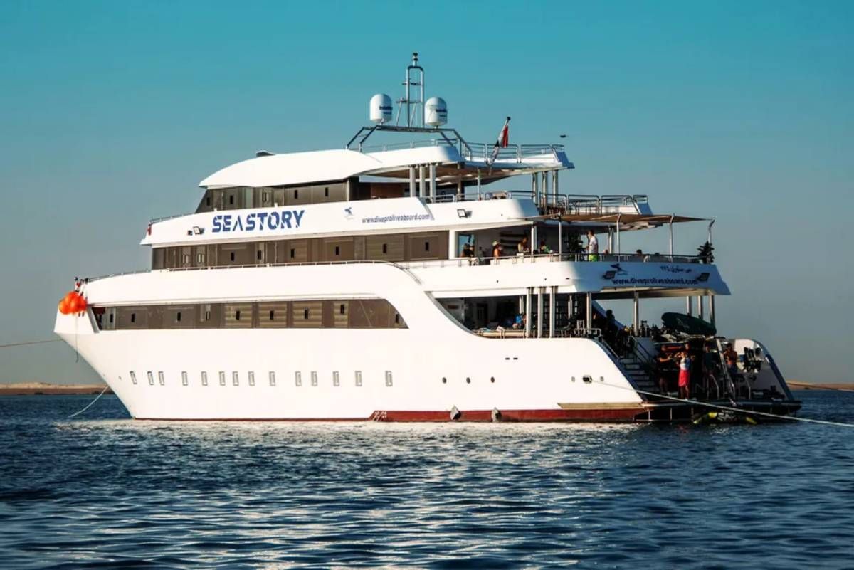 Яхта Sea Story в Красном море Яхта Sea Story в Красном море