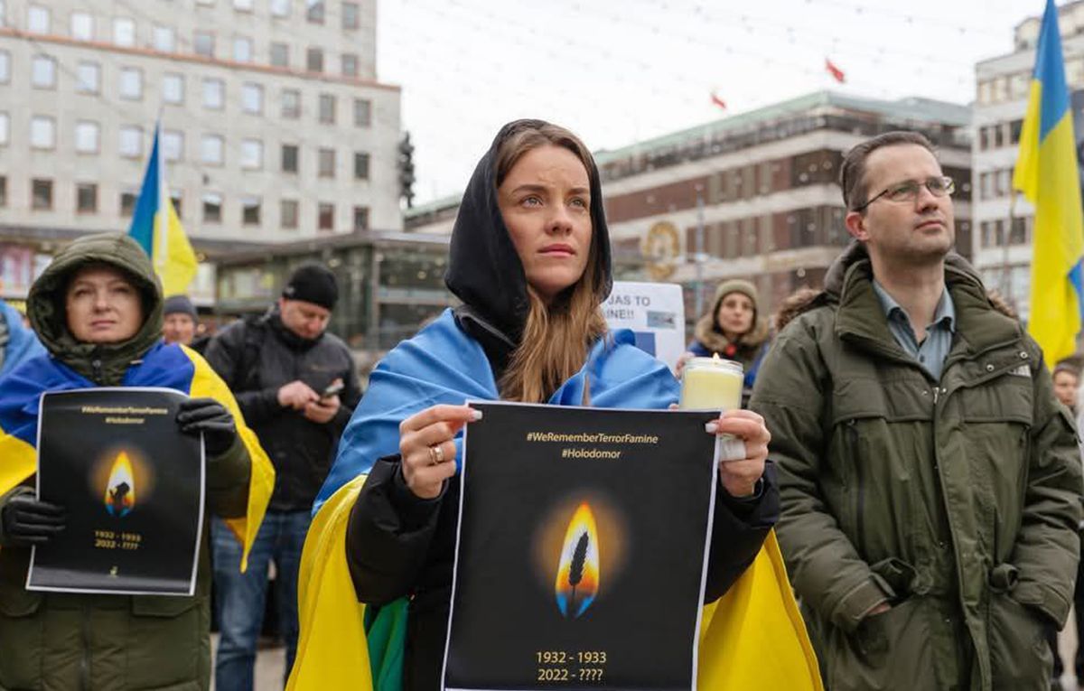 За кордоном відбулися акції у пам'ять жертв Голодомору - фото, відео - 24 Канал