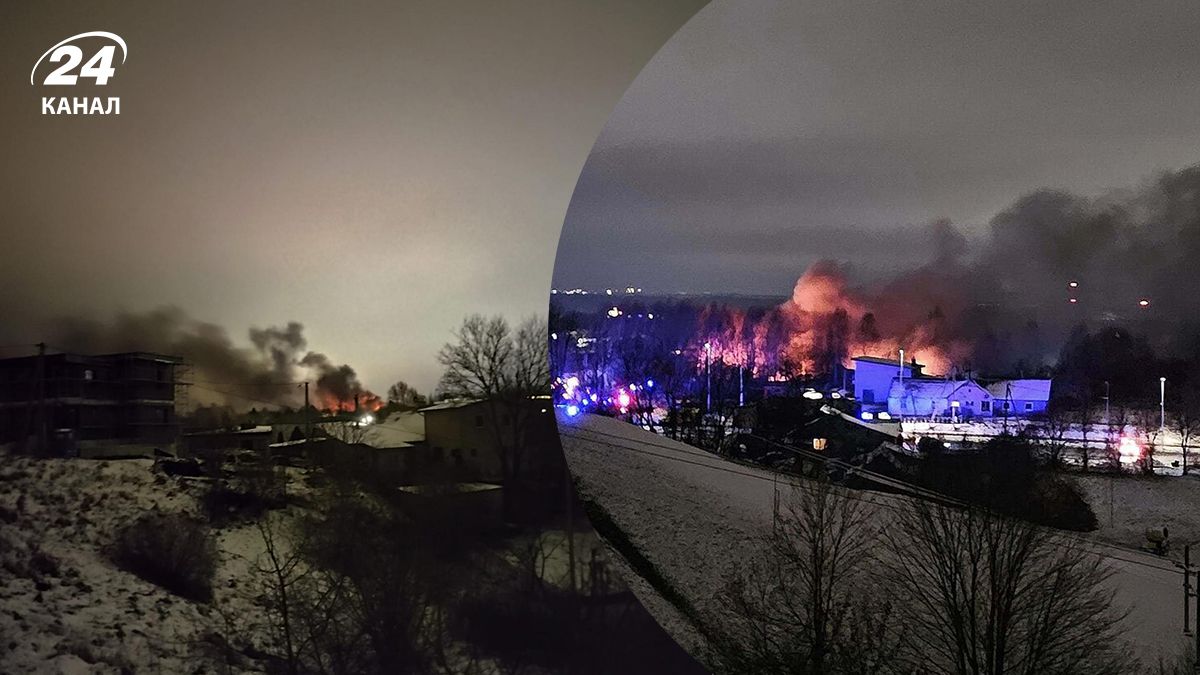 В Вильнюсе самолет DHL упал на жилой дом – причастна ли Россия - 24 Канал В Вильнюсе самолет DHL упал на жилой дом – причастна ли Россия - 24 Канал