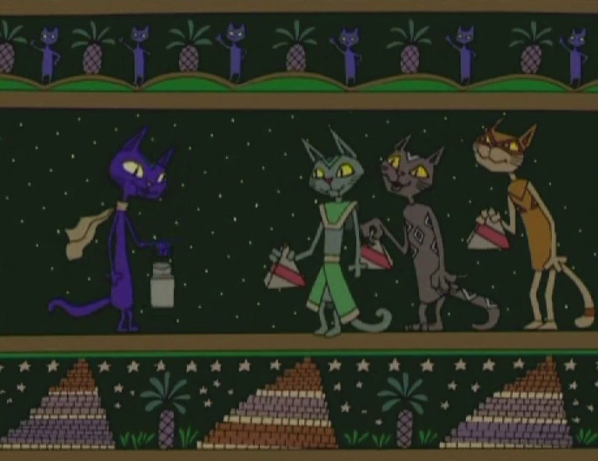 Мультфильм "О кошке, упавшей с неба" стал трендом Мультфильм "О кошке, упавшей с неба" стал трендом