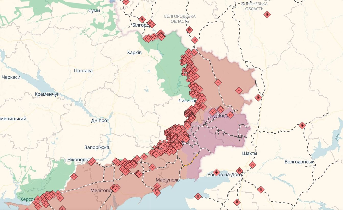 Росіяни просуваються на Сході