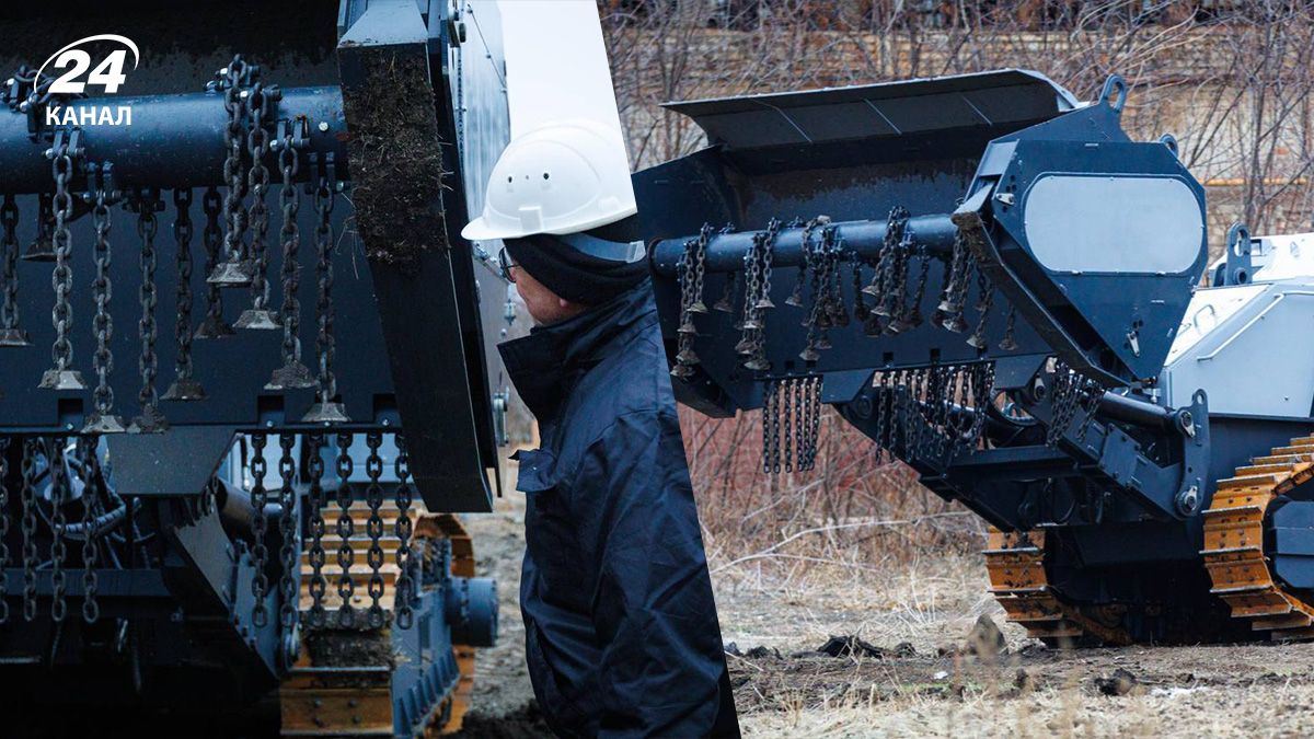 Нова українська машина для розмінування - характеристика та вартість - 24 Канал Нова українська машина для розмінування - характеристика та вартість - 24 Канал