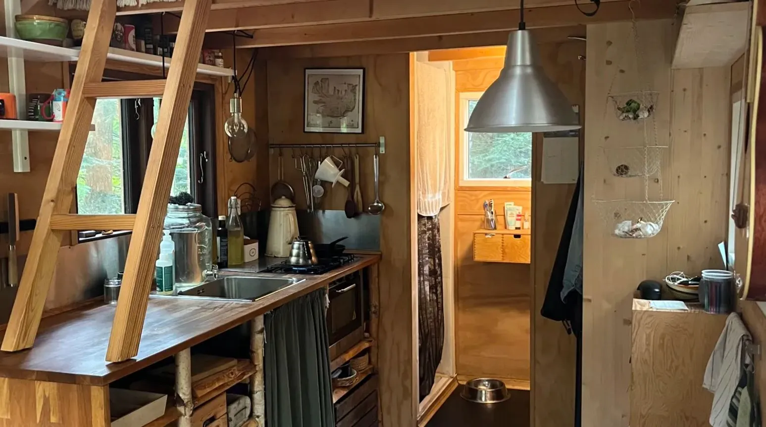 Нерухомість Будиночок в лісі Кухня Нерухомість Будиночок в лісі Кухня