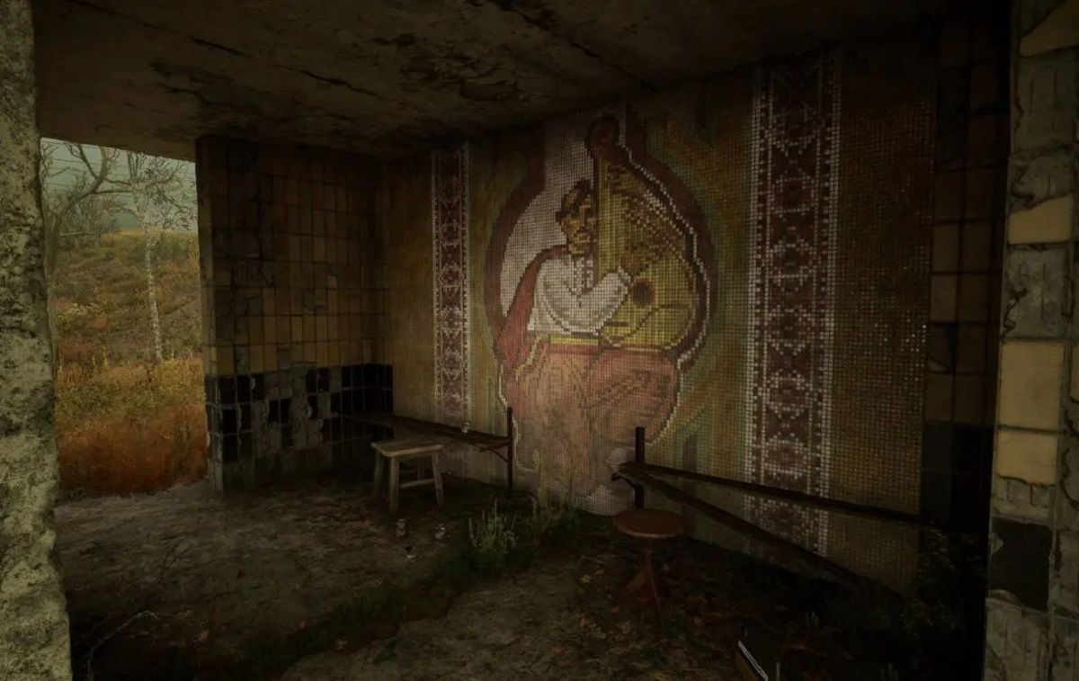 Остановки из мозаики появились в игре Сталкер 2 - Тренды Остановки из мозаики появились в игре Сталкер 2 - Тренды