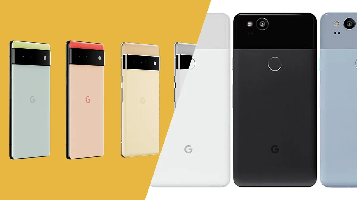 Старые смартфоны Google Pixel Старые смартфоны Google Pixel