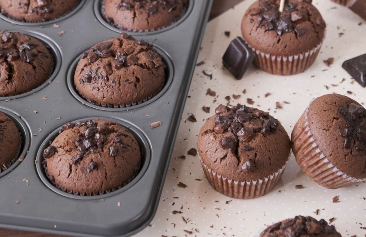 Рецепт шоколадных маффинов Рецепт шоколадных маффинов